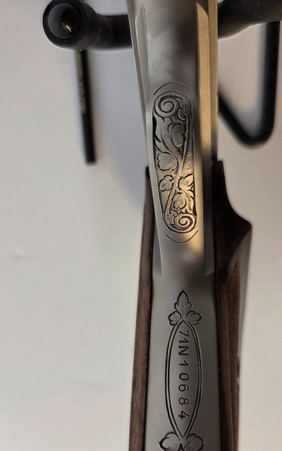 Browning RenaissanceBelgium 380 ACP fancy carved wood grips as new condition - Image 6 of 11