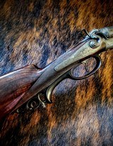 Antique - Jacob Sackreuter 16ga Hammer Double Barrel Shotgun - Image 3 of 14
