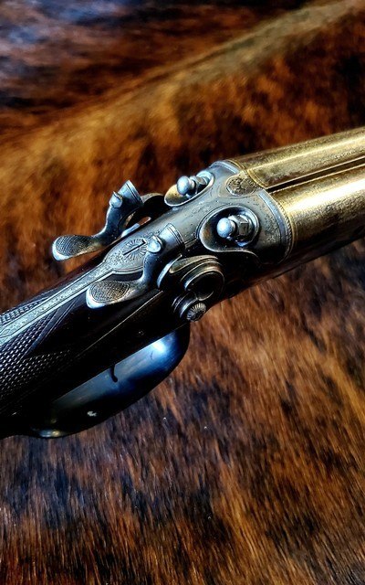 Antique - Jacob Sackreuter 16ga Hammer Double Barrel Shotgun - Image 4 of 14