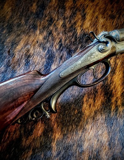 Antique - Jacob Sackreuter 16ga Hammer Double Barrel Shotgun - Image 3 of 14
