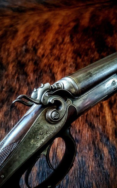 Antique - Jacob Sackreuter 16ga Hammer Double Barrel Shotgun - Image 5 of 14