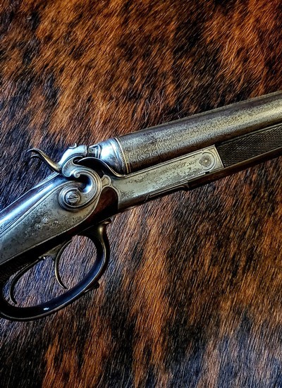 Antique - Jacob Sackreuter 16ga Hammer Double Barrel Shotgun - Image 7 of 14