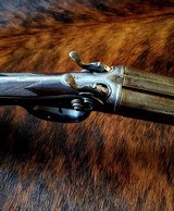 Antique - Jacob Sackreuter 16ga Hammer Double Barrel Shotgun - Image 11 of 14