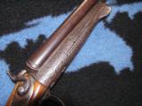 Belgium 16 ga twist bbl hammer gun Engraved!!! - 7 of 15
