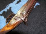 10 bore by R. Taft, nice percussion dbl barrel shotgun - 6 of 14
