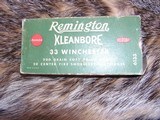 .33 Winchester and Remington ammunition in orig boxes - 7 of 10
