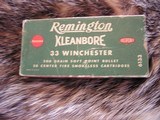 .33 Winchester and Remington ammunition in orig boxes - 8 of 10