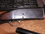 Remington Trap Grade mdl 10 "D" factory engraving, nice - 1 of 7