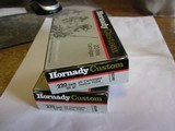 40 rds of Hornady 220 swift 60 gr HP new in boxes - 2 of 2