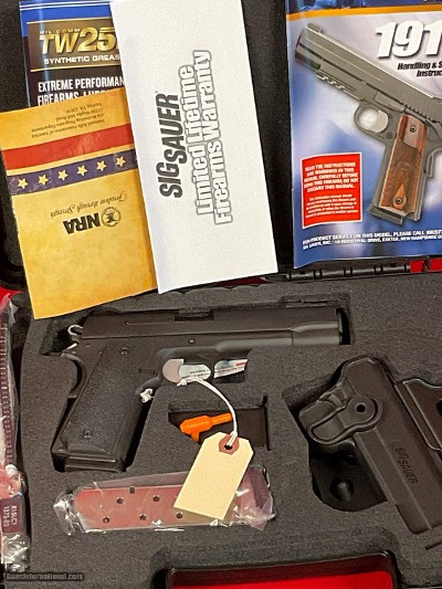 NIB Sig Sauer 1911 TacPac 45ACP