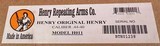 NIB Henry Repeating Arms Model H011 44-40 - 1 of 10