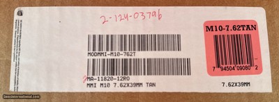M+MINDUSTRIES M10-762, 7.62X39mm Sporting Rifle