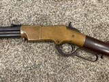 New Haven Arms 1860 Henry 1st. Model 44 RF Rifle, Engraved - 7 of 15