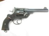 WEBLEY GREEN WG TARGET .455 BRITISH REVOLVER - 6 of 15