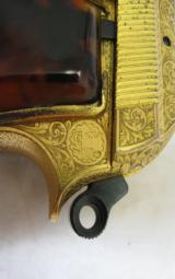 BEAUTIFUL FACTORY GOLD ENGRAVED BERETTA 1935- 13 of 15
