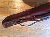 Beautiful Abercrombie and Fitch shotgun leather case - 3 of 9