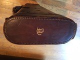 Beautiful Abercrombie and Fitch shotgun leather case - 4 of 9