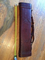 Beautiful Abercrombie and Fitch shotgun leather case - 1 of 9