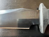 Rare SOG “Midnight Tiger Shark” Bowie knife ANIB - 1 of 6
