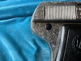 BEAUTIFUL SILVER
ENGRAVED GALESI PISTOL CASED - 12 of 14