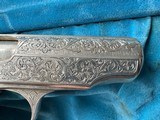 BEAUTIFUL SILVER
ENGRAVED GALESI PISTOL CASED - 13 of 14