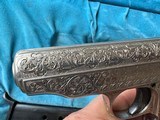 BEAUTIFUL SILVER
ENGRAVED GALESI PISTOL CASED - 2 of 14
