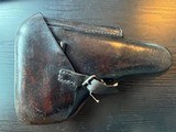 RARE LUGER DREYSE 1910 CONVERSION HOLSTER - 1 of 6