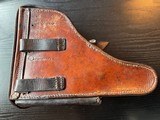 RARE LUGER DREYSE 1910 CONVERSION HOLSTER - 5 of 6
