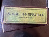 RARE SMITH & WESSON 44 SPECIAL PRE-WAR BOX - 1 of 11