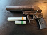 RARE GERMAN WWII LUFTWAFFE FLARE GUN - 1 of 14