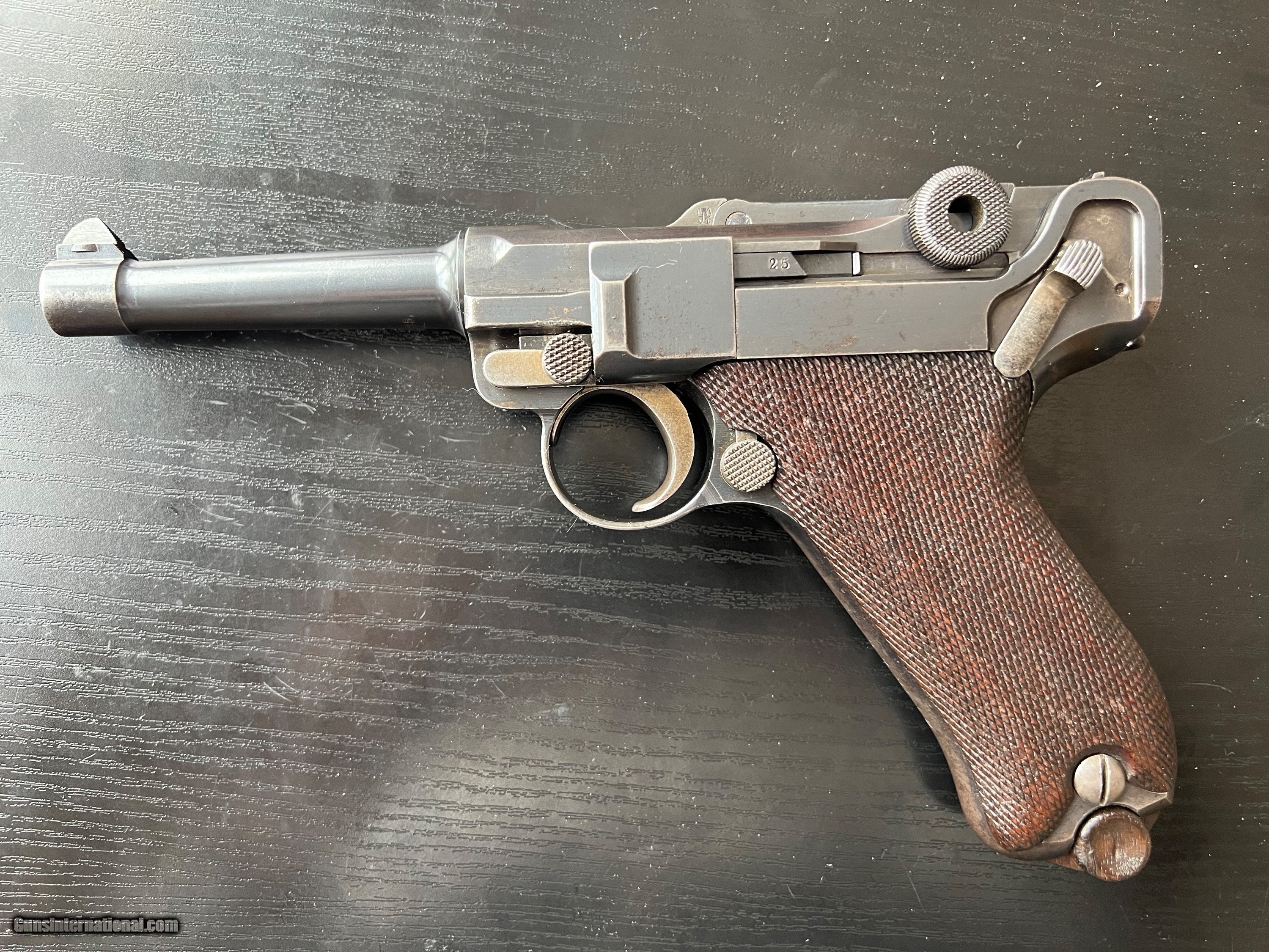 LUGER DWM 1910 CAVALRY UNIT MARKED