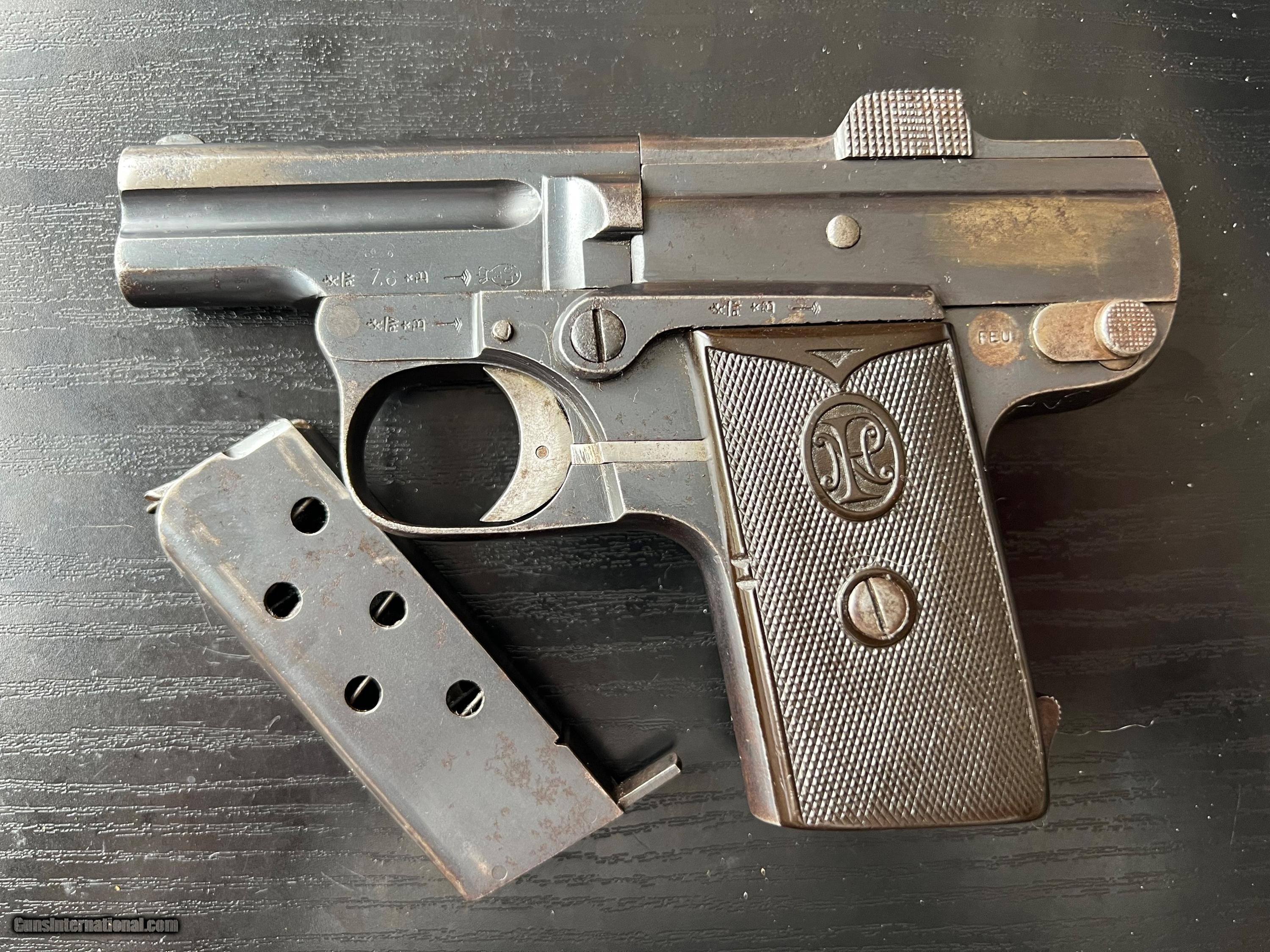 RARE PIEPER 1907 EARLY SEMI AUTO