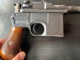 WWI IMPERIAL BROOMHANDLE
MAUSER C96 MATCHING STOCK - 12 of 15