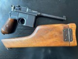 WWI IMPERIAL BROOMHANDLE
MAUSER C96 MATCHING STOCK - 1 of 15