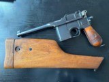 WWI IMPERIAL BROOMHANDLE
MAUSER C96 MATCHING STOCK - 2 of 15