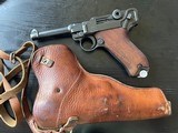 EXCELLENT 1937 TANK COMMANDER LUGER - 2 of 12