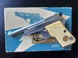 RARE BERETTA 950B NICKEL LONG BARREL ANIB - 1 of 13