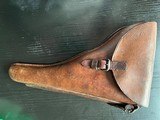 NAVY LUGER HOLSTER WWI