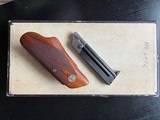 PRE-WAR COLT MATCH TARGET WOODSMAN BOX, MAGAZINE and “ELEPHANT EAR” GRIPS - 10 of 15