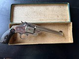 GORGEOUS ANTIQUE S&W SMITH & WESSON NEW MODEL # 3 TARGET BOXED - 12 of 15