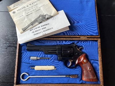 MINT S&W SMITH & WESSON MODEL 57 ANIB - FIRST YEAR