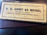 MINT ANIB COMMERCIAL SMITH & WESSON M1917 .45 LAPD GUN 1929 - 3 of 15