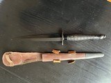 RARE FAIRBAIRN SYKES COMMANDO KNIFE DAGGER “BEADED and RIBBED”