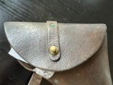 Webley Naval Mark I or Mark II holster - 5 of 8