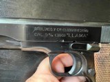 Superb Llama 2 WWII pistol .380 - 3 of 11