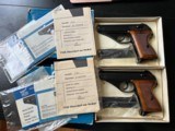 RARE MAUSER HSC PROTOTYPE PISTOLS SN 8 CONSECUTIVE - 1 of 12