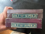 ORIGINAL COLT SUPER 38 PREWAR BOXES - 1 of 7