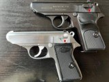 Pair of mint Walther Manurhin PPK/S pistols - ANIB - .22 “duraguard” and blued. - 4 of 10