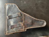 RARE 1940 DATED WALTHER P38 HOLSTER - 9 of 14