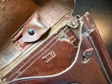 RARE LUGER 1900/1906 American Eagle Commercial Holster - 3 of 7